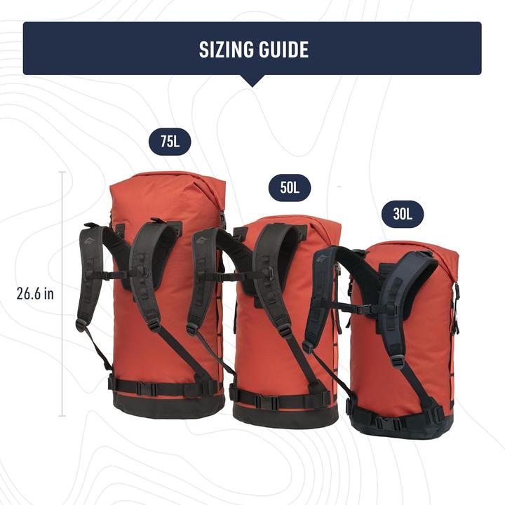 Actual product image Sea To Summit Big River Dry Backpack (50 l)