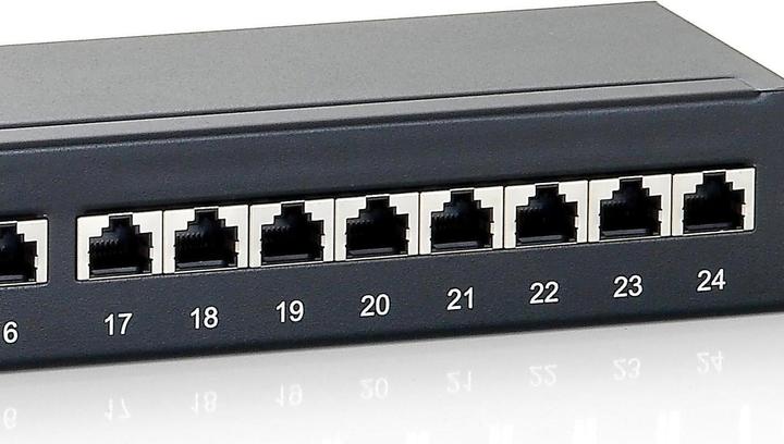 Produktbild equip 19" Patchpanel: 24 Port, 1HE