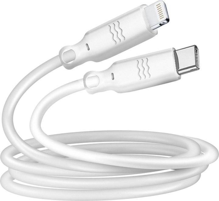 Bigben ECO USB-C zu Lightning-Kabel (1,2m), white (1.20 m, 60 W)