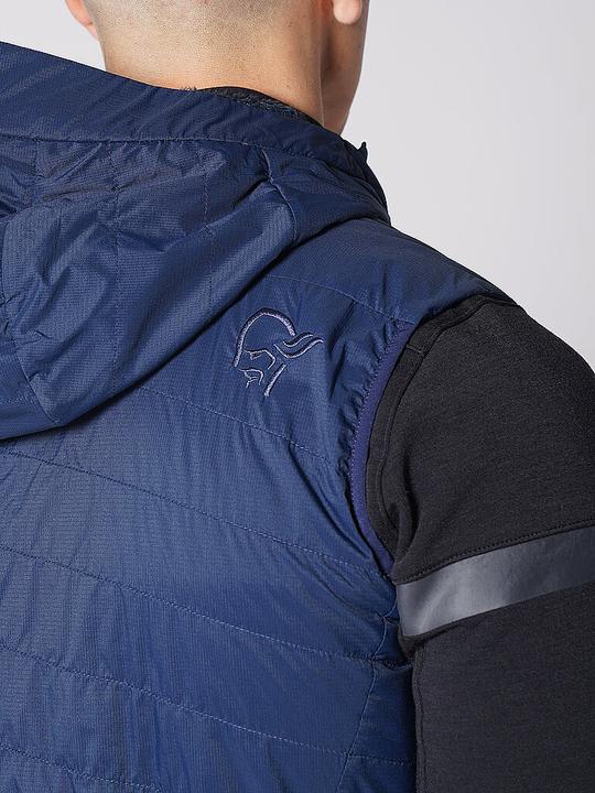 Produktbild Norrøna Kamizelka ocieplana Norrona Lyngen Alpha90 Vest - indigo night rozmiar: m (M)