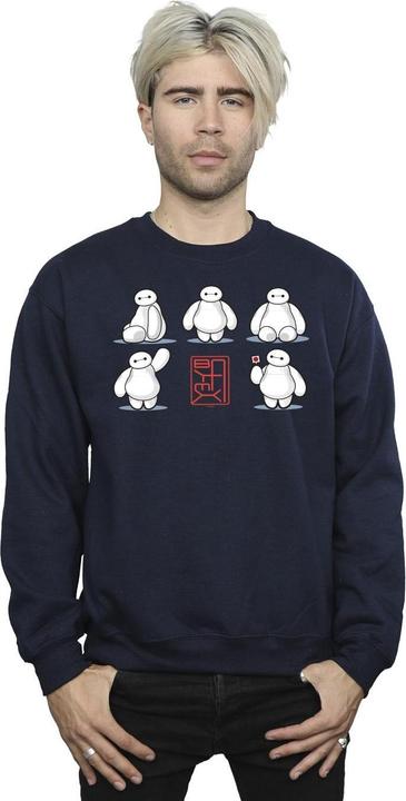Immagine prodotto Disney Big Hero 6 Baymax Many Poses Felpa Uomo (M)