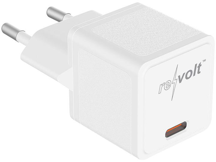 Produktbild Revolt Kompaktes USB-C-Netzteil mit Power Delivery (PD) bis 20 Watt, 3 A (20 W)