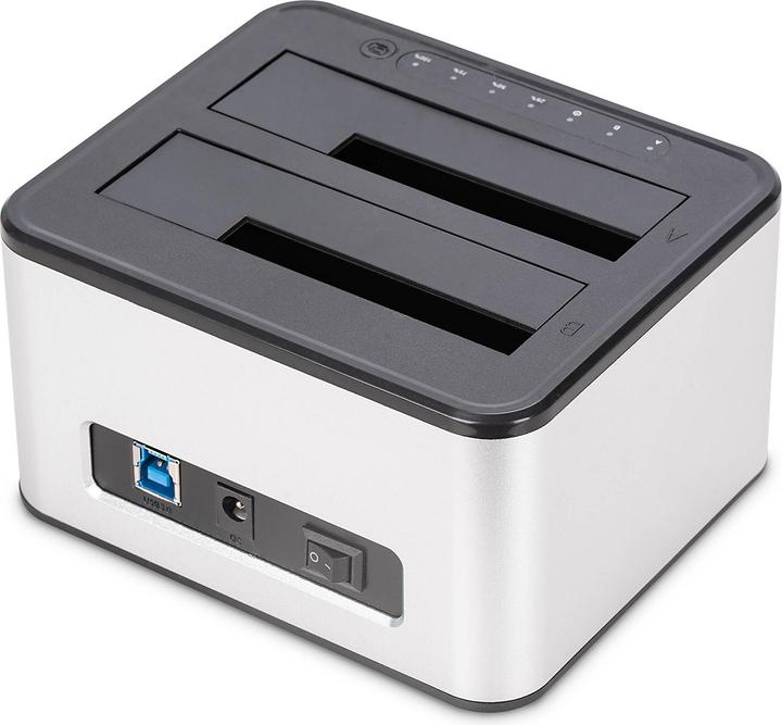 Image du produit Digitus Station d'accueil USB 3.0 Dual SATA HDD 2,5"/ 3,5