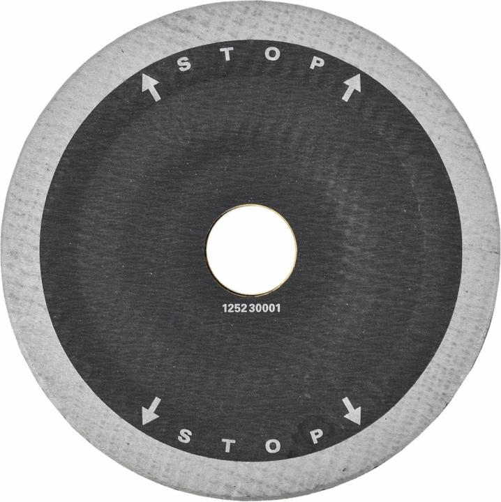 Image du produit Disque à ébarber D125xS10mmGrainure 40 Disque plat Alésage 22,23 Alésage (40)