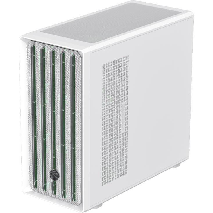 Gamemax Bianco Boitier Moyen Tour Atx Claw 460 Avec Panneau Vitré (Blanc) (Atx, Itx, Matx), Case Pc,