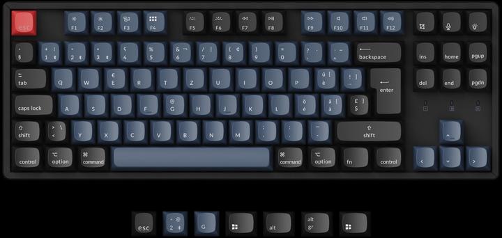 Image du produit Keychron K8 Pro (CH, Sans fil, Filaire)