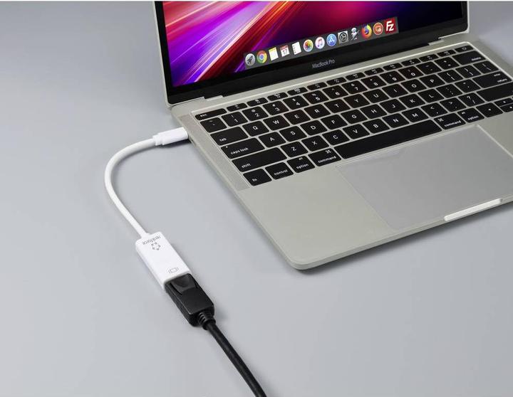 Actual product image Renkforce USB-C®, DisplayPort adapter (1x USB-C® plug - 1x DisplayPort socket (USB-C, 15 cm)