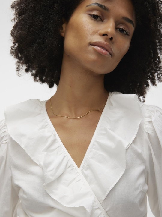 Image du produit Vero Moda Vmnoajane Ls Cropped Wrap Top Top (M)