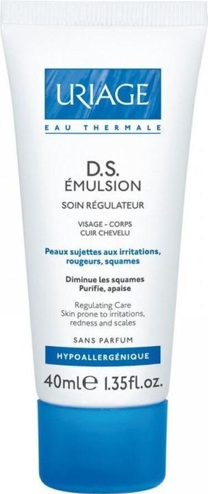 Productafbeelding Uriage DS Regulerende Verzorgende Emulsie (40 ml, 24h crème)