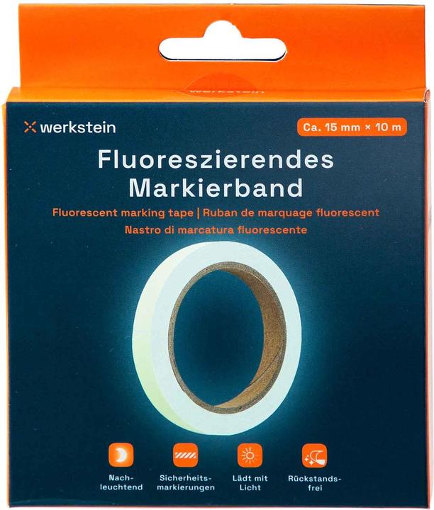 Produktbild Werkstein Fluoreszierendes Markierband (15 mm)
