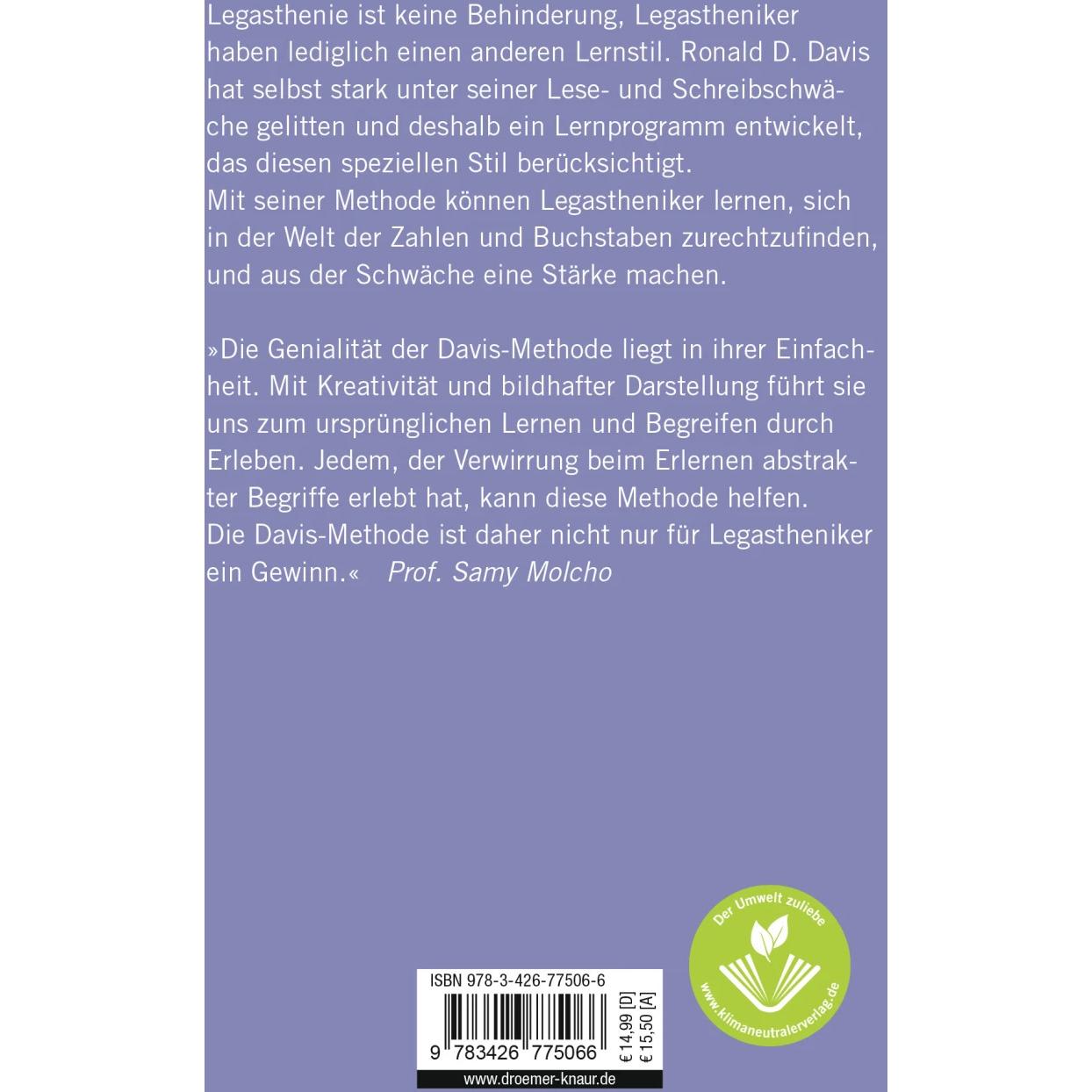 Thumbnail - Legasthenie als Talentsignal, Ratgeber von Ronald D. Davis