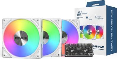 Produktbild Montech Metal Pro 12 Argb Pwm (120 mm, 3x)