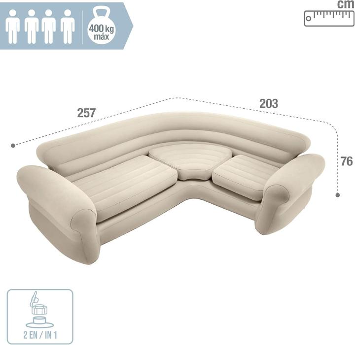 Actual product image Intex Corner Sofa
