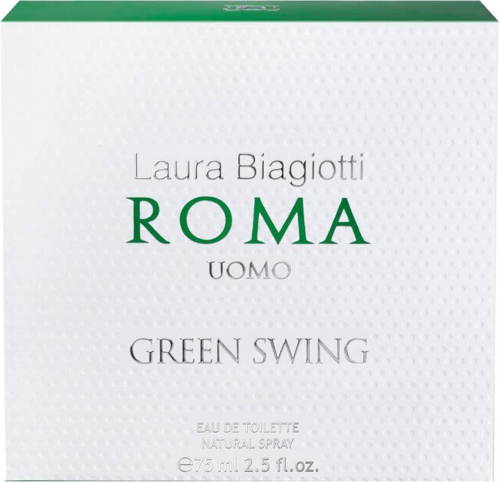 Actual product image Laura Biagiotti Roma - Uomo Green Swing Eau de Toilette (Eau de toilette, 75 ml)