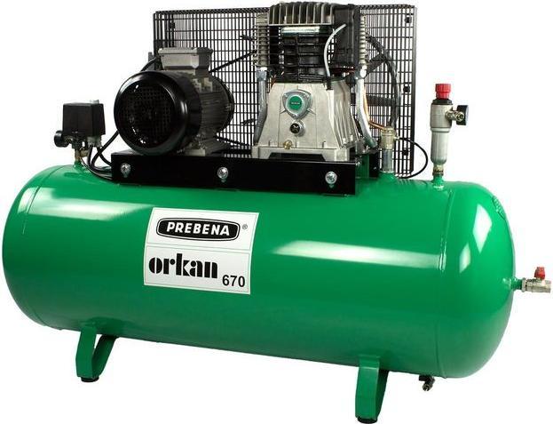 Actual product image Prebena Compressor hurricane (270 l, 10 bar)
