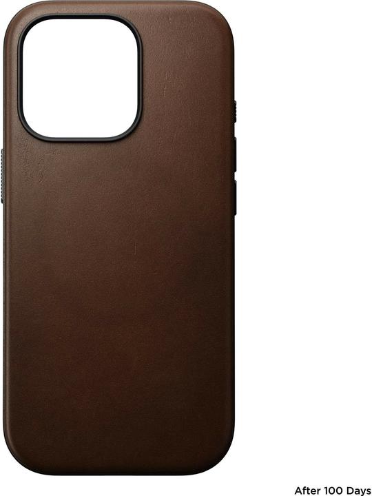Immagine prodotto Nomad Custodia moderna in pelle per iPhone 16 Pro Marrone (Apple iPhone 16 Pro)