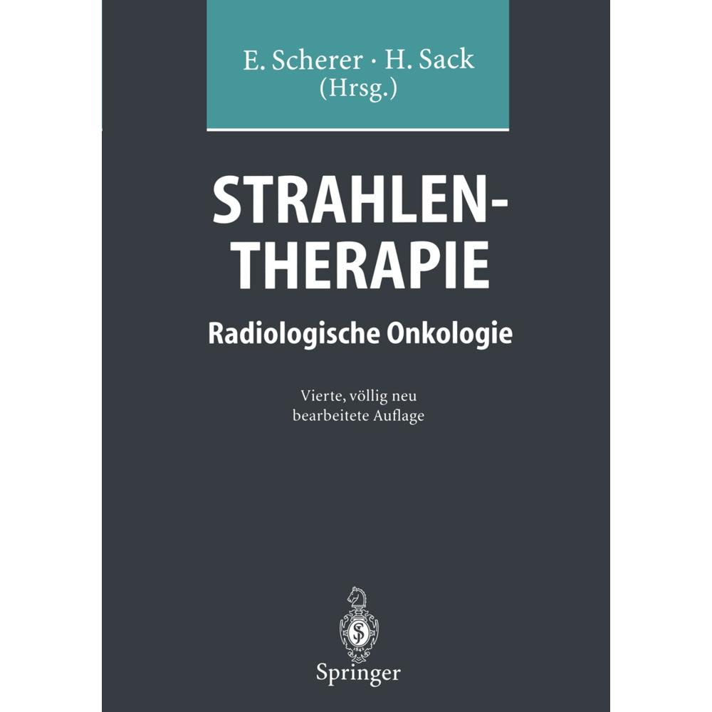 Thumbnail - Strahlentherapie, Fachbücher von Horst Sack, Eberhard Scherer