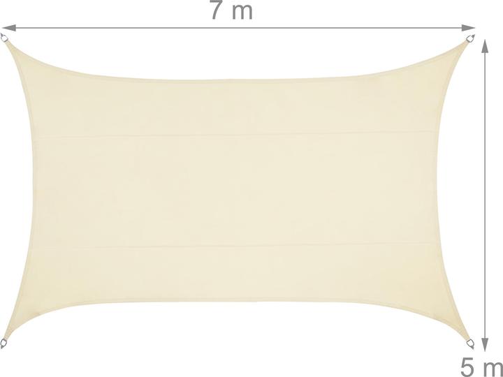 Actual product image Relaxdays Awning (700 x 500 x 0.1 cm)