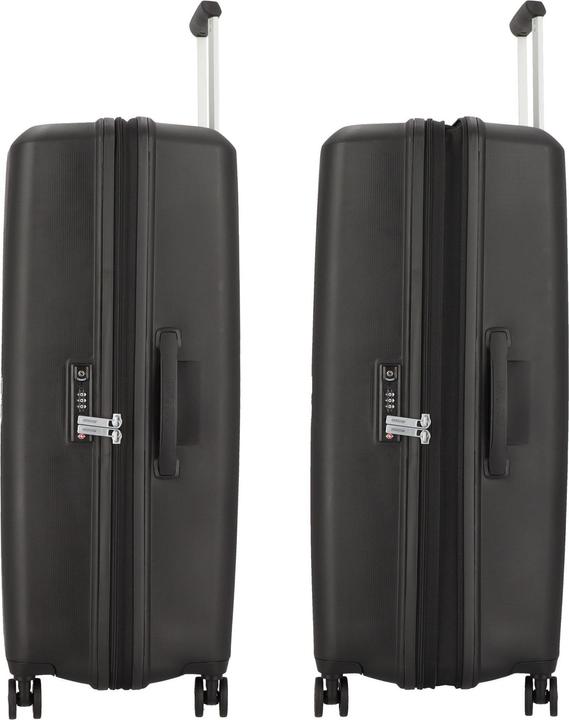 Produktbild American Tourister Reisekoffer Aerostep 101.5 L, Black (101.50 l)