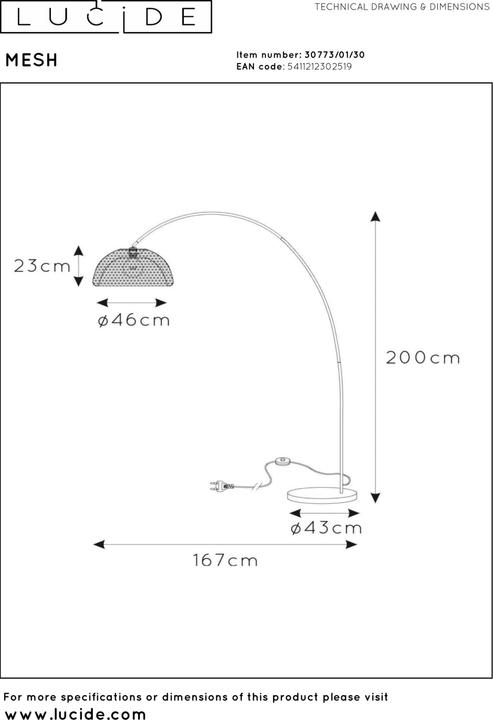 Immagine prodotto Lucide rete (E27)
