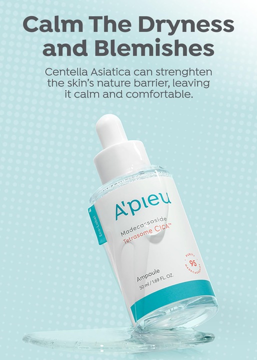 Actual product image A'Pieu Madecassoside Ampoule (50 ml, Face ampoule)