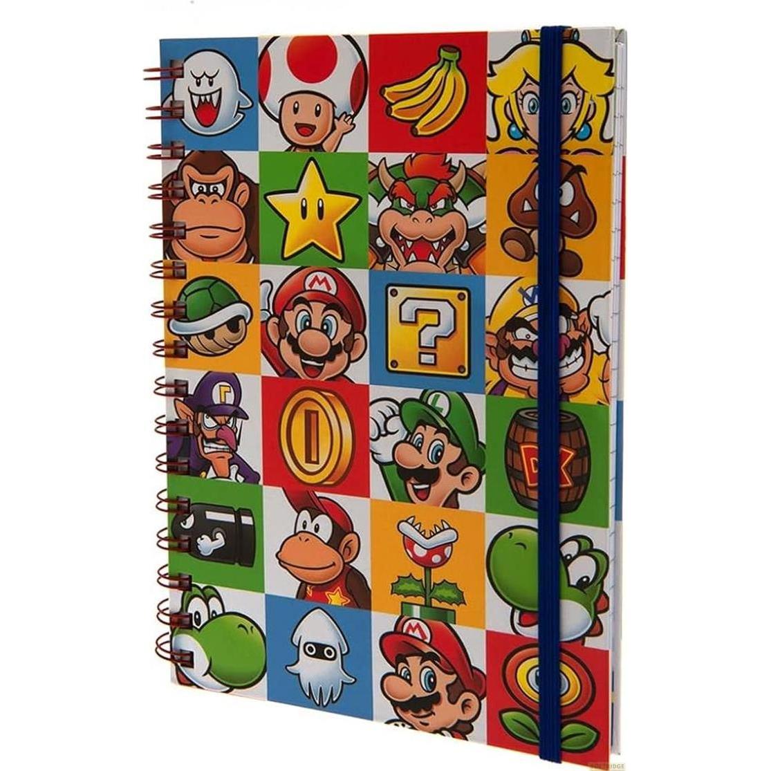 Thumbnail - Pyramid, Heft + Block, Super Mario - Colour Block (A5, Liniert)