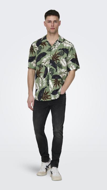 Produktbild Only & Sons Normal geschnitten Resort Kragen Hemd Hemd (S)