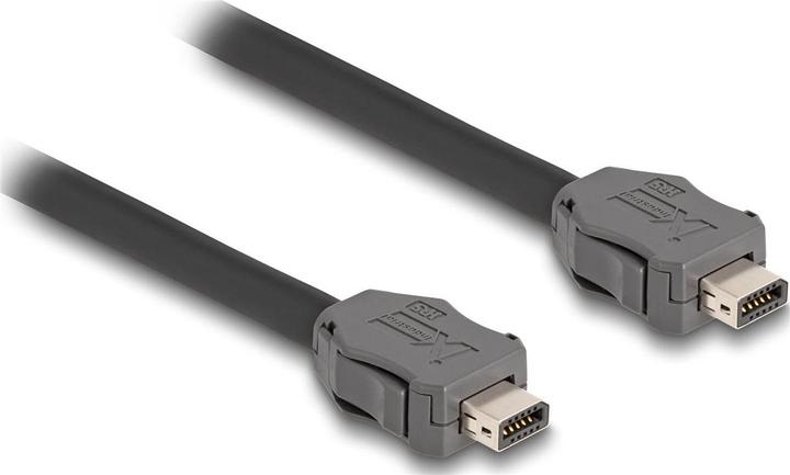 Produktbild Delock Kabel ix Industrial A-Kodierung Stecker zu Stecker Cat.7 30 m (S/FTP, CAT7, 30 m)