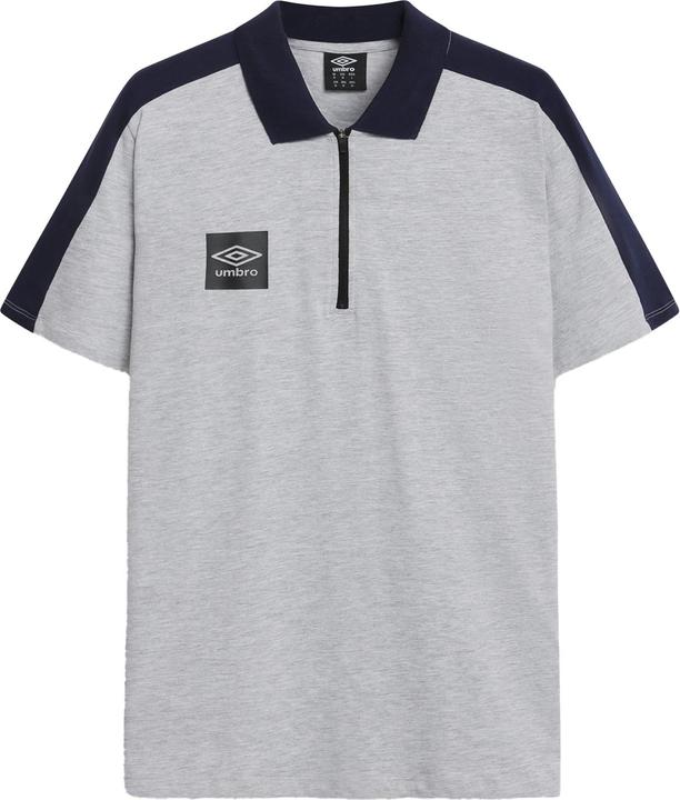 Immagine prodotto Umbro Terrace Poloshirt mit kurzem Reissverschluss (M)