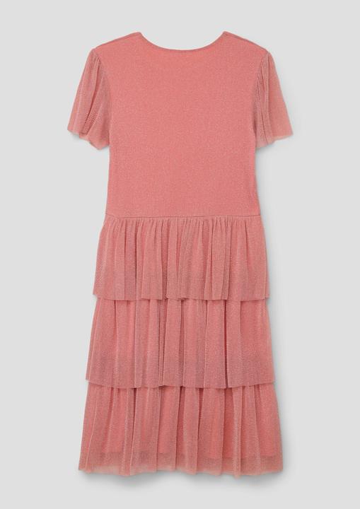 Produktbild s.Oliver Kleid Kleid mit Volants (146)