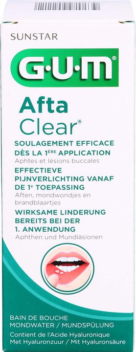 Immagine prodotto GUM SUNSTAR AftaClear Mundspülung (120 ml, Collutorio)