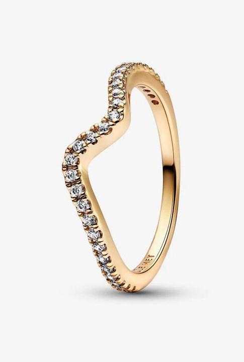 Actual product image Pandora Sparkling wave (56, 585/14 K Gold)