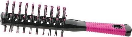 Sibel Double Sided Tunnel Hairbrush - Pink