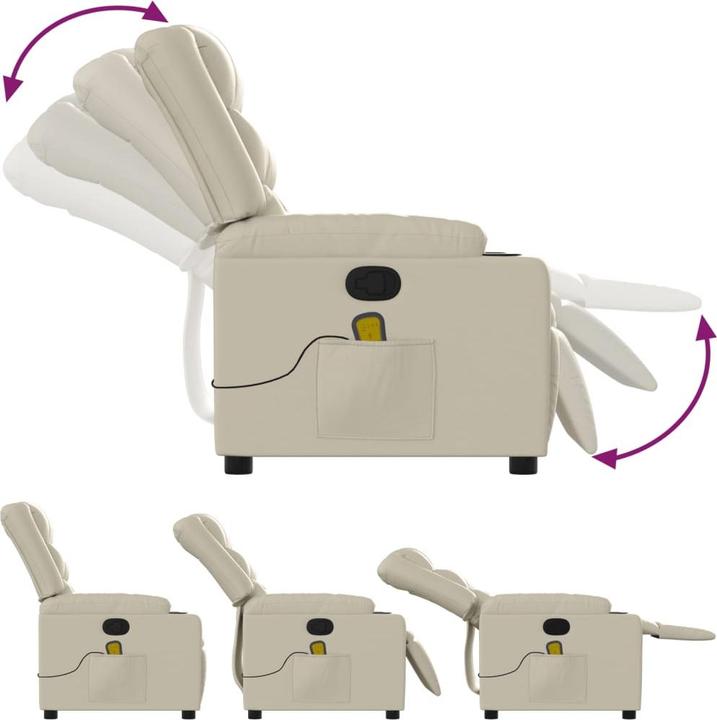 Actual product image vidaXL Massage-Relaxsessel