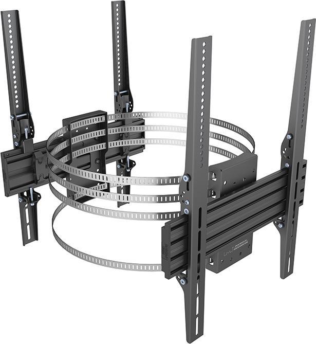 Produktbild Multibrackets Säulen Halterung Dual HD Pro Serie, 32-65"