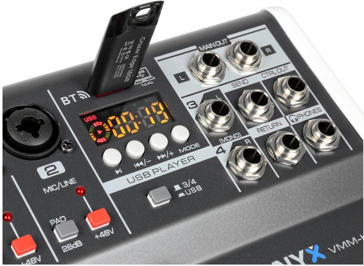 Image du produit Vonyx VMMM-K402 (Studio et mixeur live)