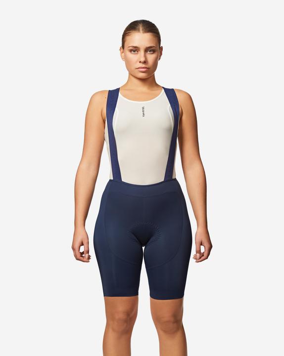 Actual product image Van rysel Radhose Rennrad kurz Sommer Racer 3 Damen Blau (XL)