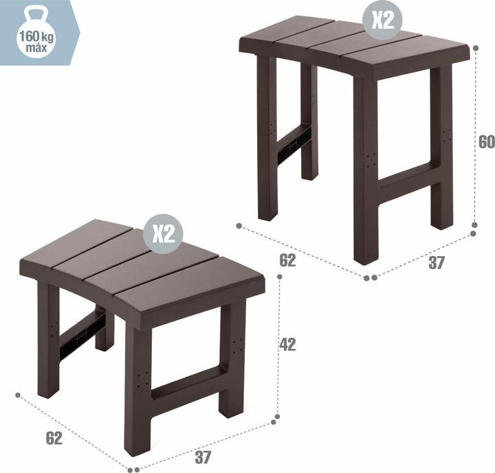 Actual product image Intex SPA BENCH SET large