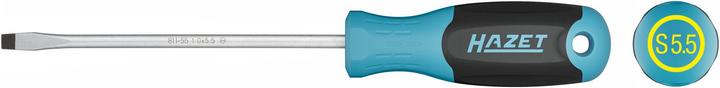 Produktbild HAZET Schraubendreher 811-55 ∙ Schlitz Profil ∙ SW 1 x 5,5 mm (Schlitz)