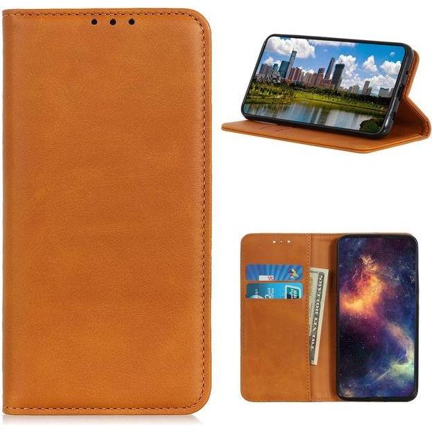 Thumbnail - MU Classic Classic V Leder Bookcover Series (Samsung Galaxy A42 5G), Smartphone Hülle, Braun