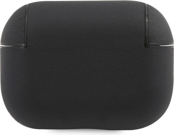 Image du produit BMW AirPods Pro Housse Etui en cuir Bleu foncé avec logo en métal No.522 (Manchon pour casque d'écoute)