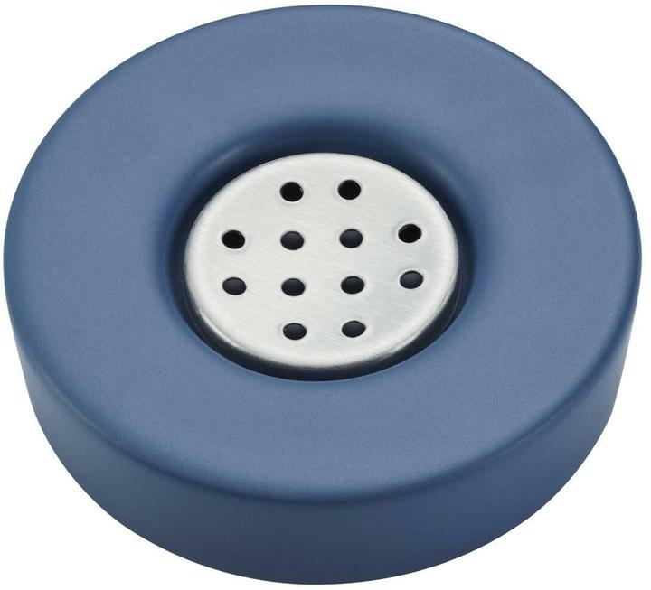 Actual product image Diaqua Soap dish Zylo indigo - inox