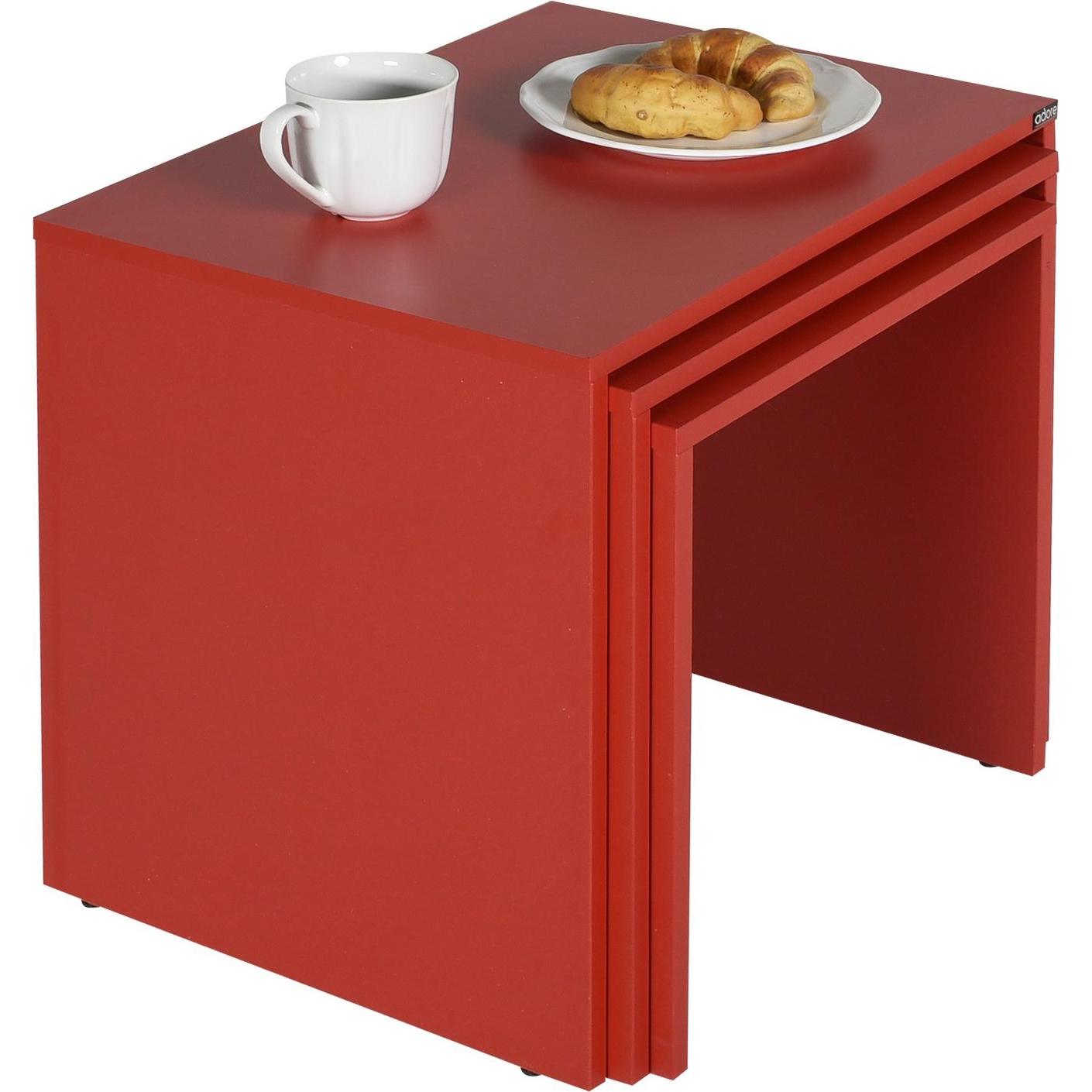 Thumbnail - Kalune Design, Couchtisch + Beistelltisch, Ivory (55 x 47 x 40 cm)