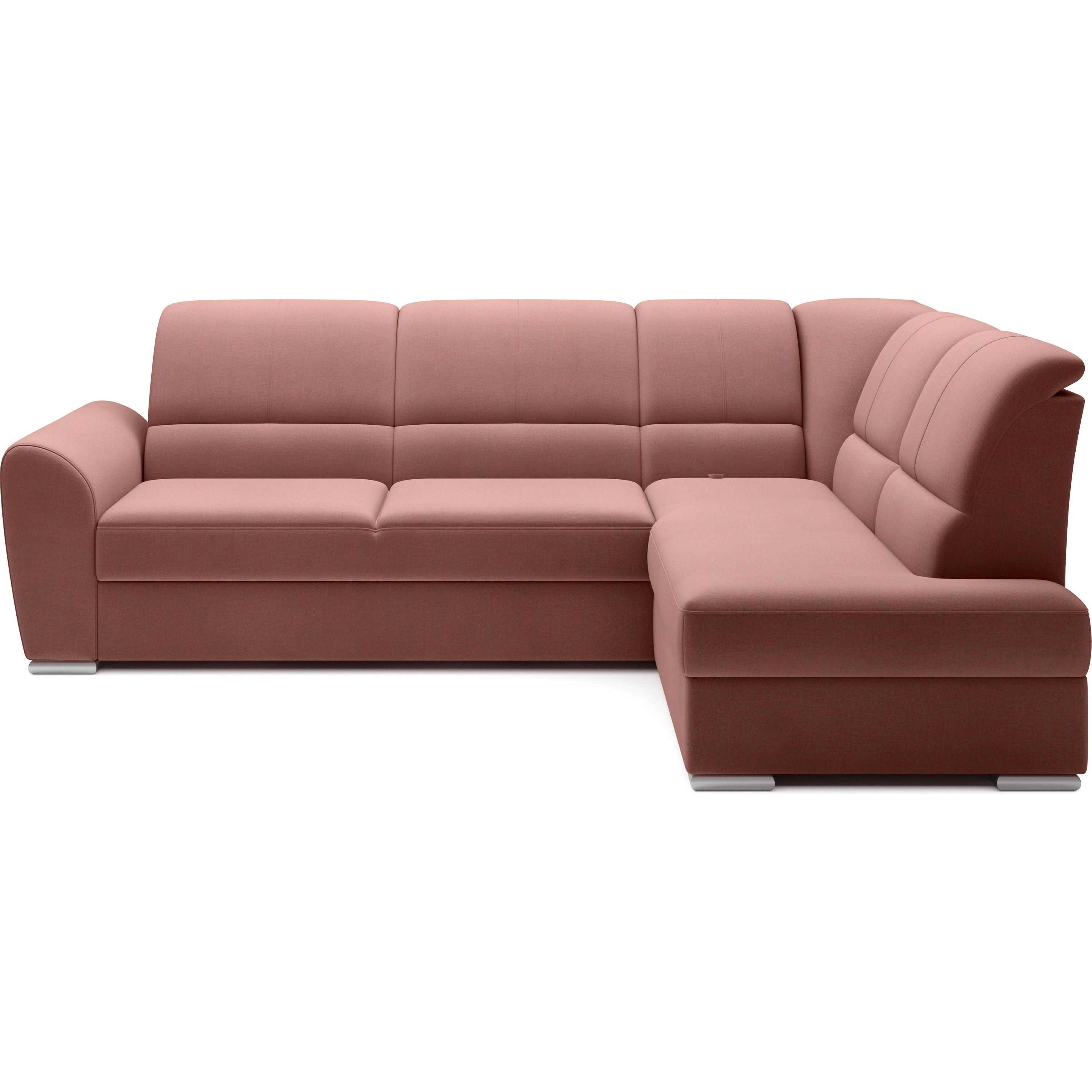 ELTAP, Sofa, Siber (Ecksofa, 3-Sitzer, Bettsofa)