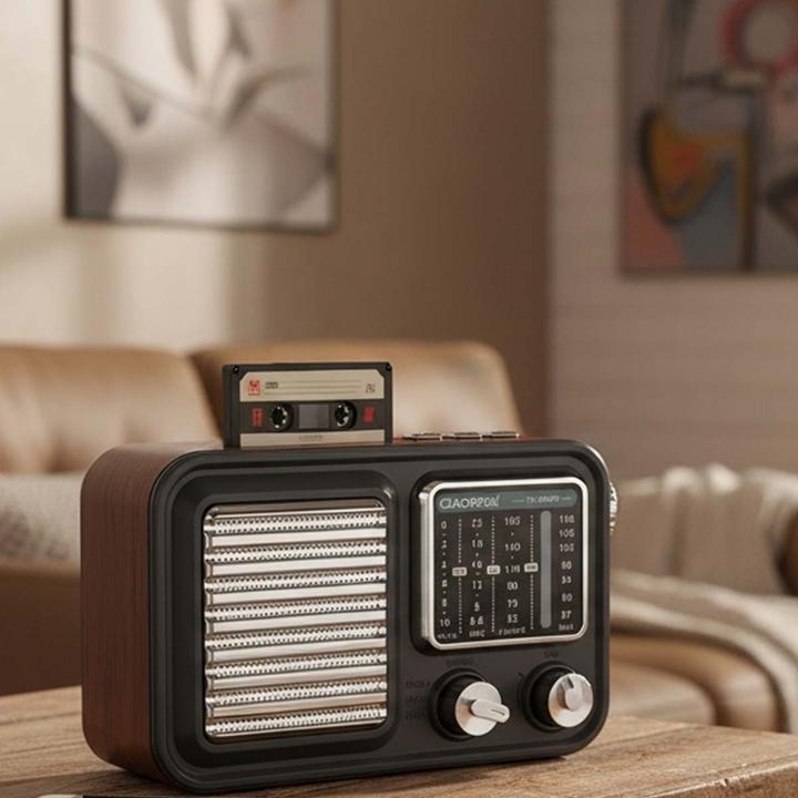 Actual product image Avizar Retro-Radio mit USB-MP3-Player (FM, Radio Frequency (RF))