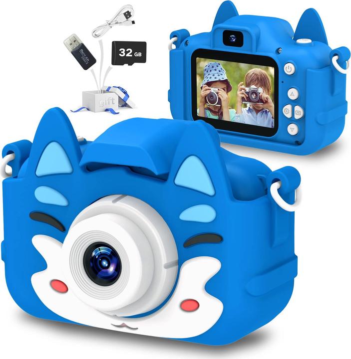 Produktbild Slothcloud Kinder Selfie-Kamera (Blue)