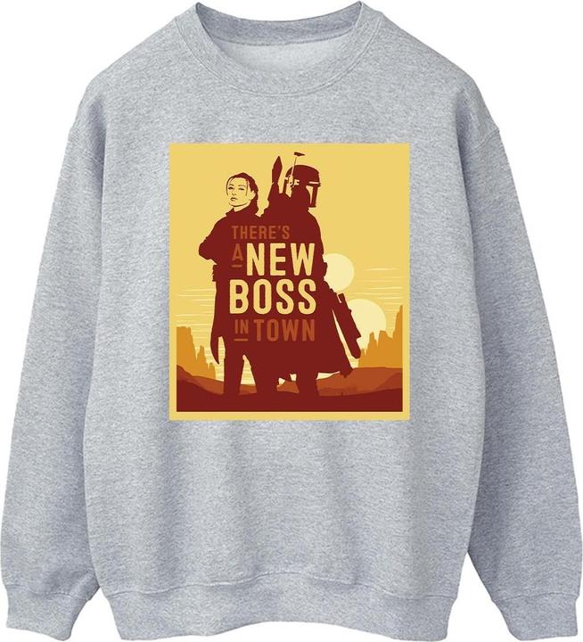 Produktbild Star Wars The Book Of Boba Fett New Boss Sun Silhouette Sweatshirt (3XL)
