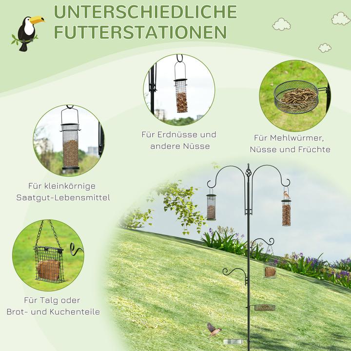 Produktbild PawHut Vogelfutterspender
