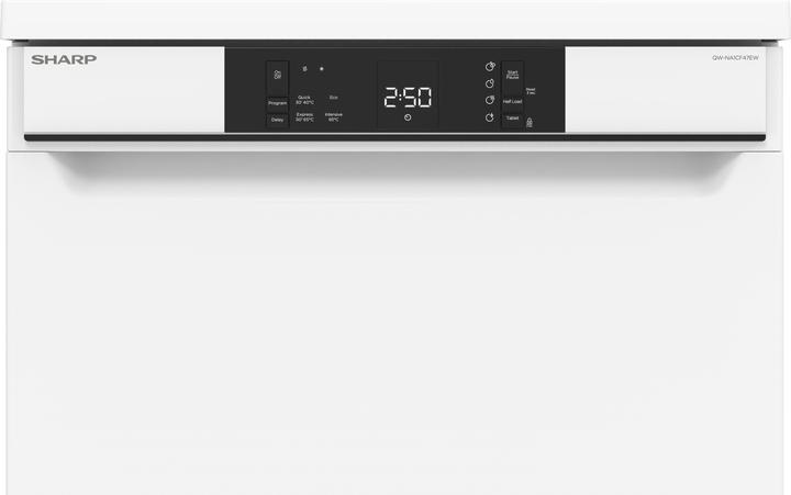 Image du produit Sharp QW-NA1CF47EW Lave-vaisselle Installation gratuite 13 couverts E