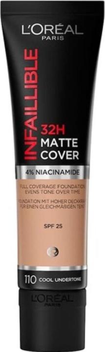L'Oréal Paris INFAILLIBLE 24H matte cover foundation #110-rose vanilla (110-rose vanilla)